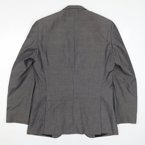 1860 Limited Collection Men's Grey Blazer Size 38R