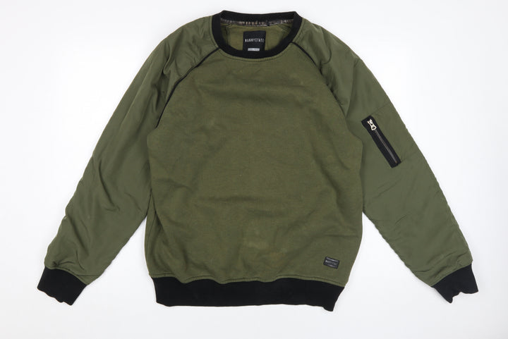 Nanny State Men's Green XL Pullover Sweatshirt