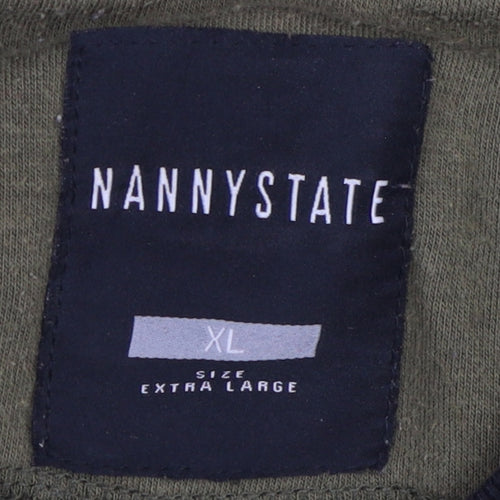 Nanny State Men's Green XL Pullover Sweatshirt
