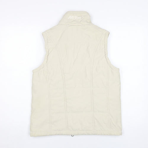 Musto Women's Beige Bodywarmer Waistcoat Size 12