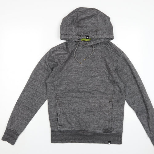 Sneaker Freak Men's Grey S Pullover Hoodie, Cotton Blend