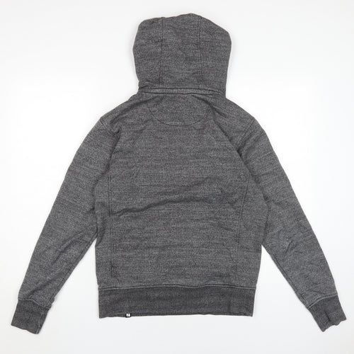 Sneaker Freak Men's Grey S Pullover Hoodie, Cotton Blend