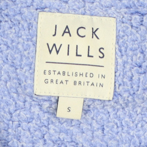 Jack Wills Men's Blue Pullover Sweatshirt - Size S