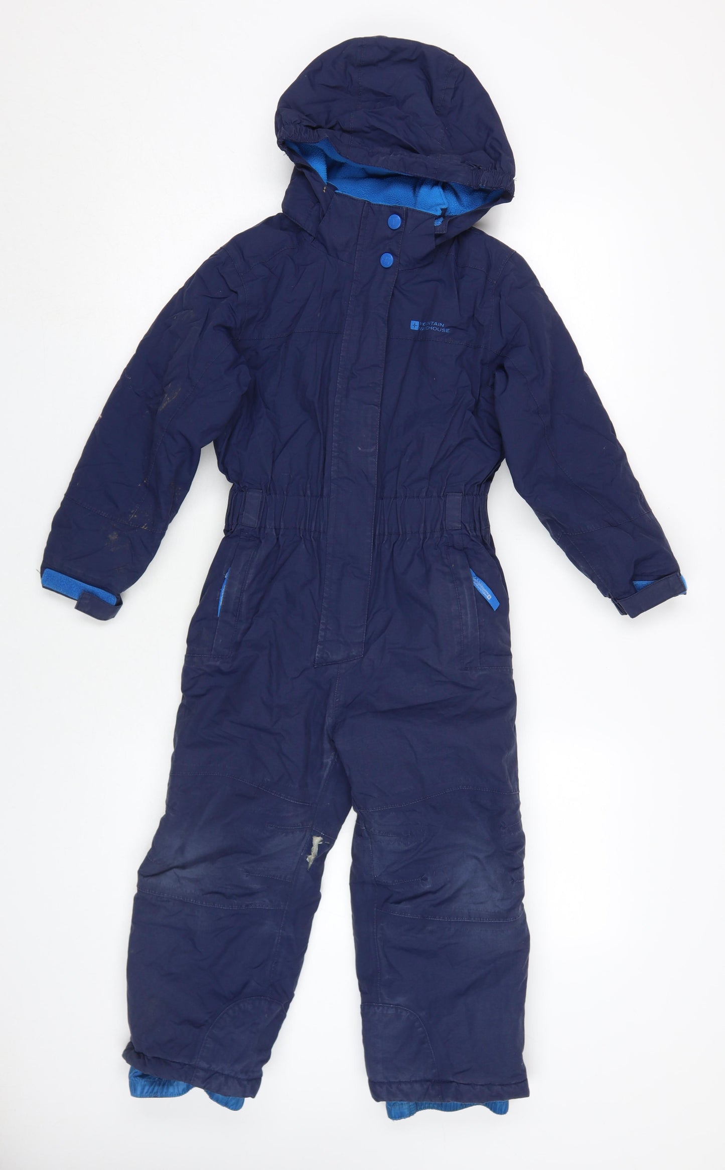 Mountain Warehouse Boys Blue Ski Snowsuit 5-6 Years Waterproof