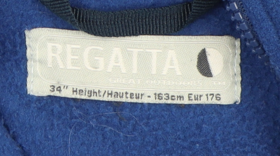 Regatta Unisex Blue Fleece Jacket S Casual Outdoor