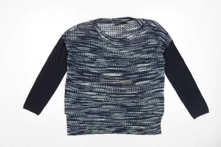 Karen Millen Women's Blue Pullover Jumper, Size 12