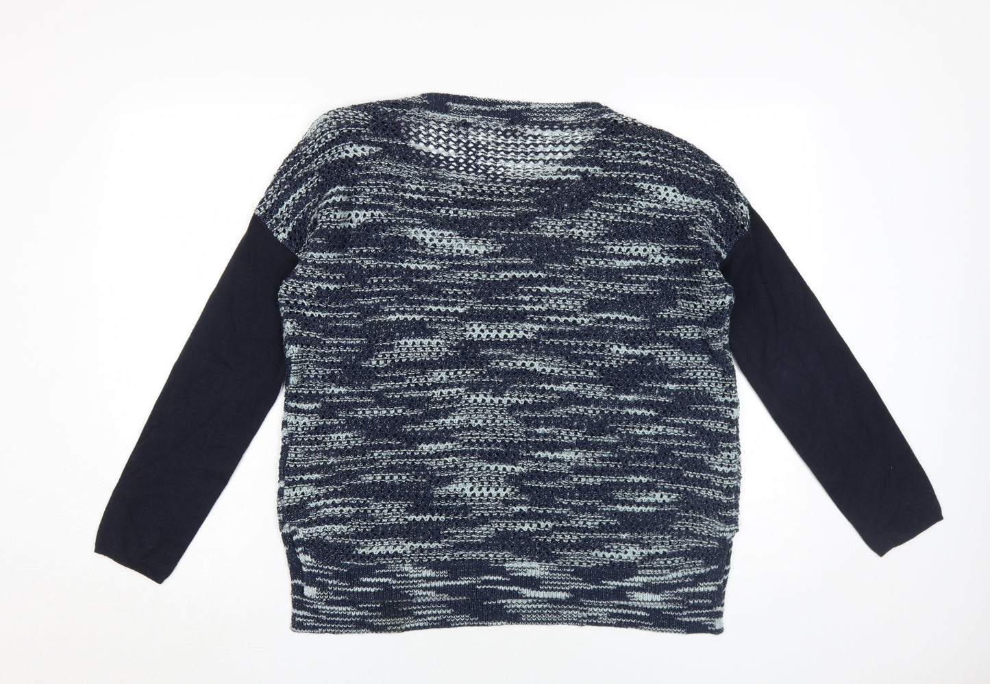 Karen Millen Women's Blue Pullover Jumper, Size 12