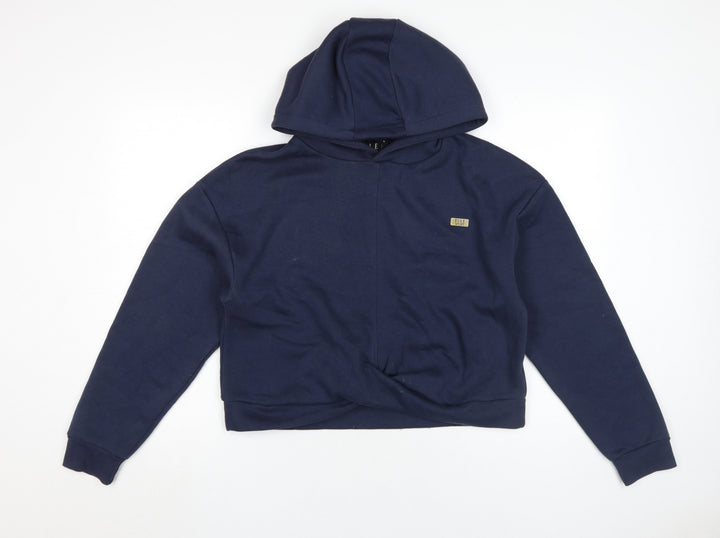 Elle Sport Women's Blue Pullover Hoodie Size L
