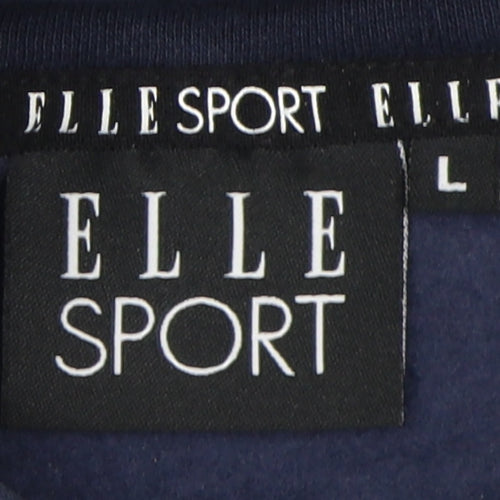 Elle Sport Women's Blue Pullover Hoodie Size L
