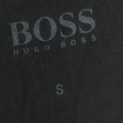 Hugo Boss Men's Green Cotton Crew Neck T-Shirt, S