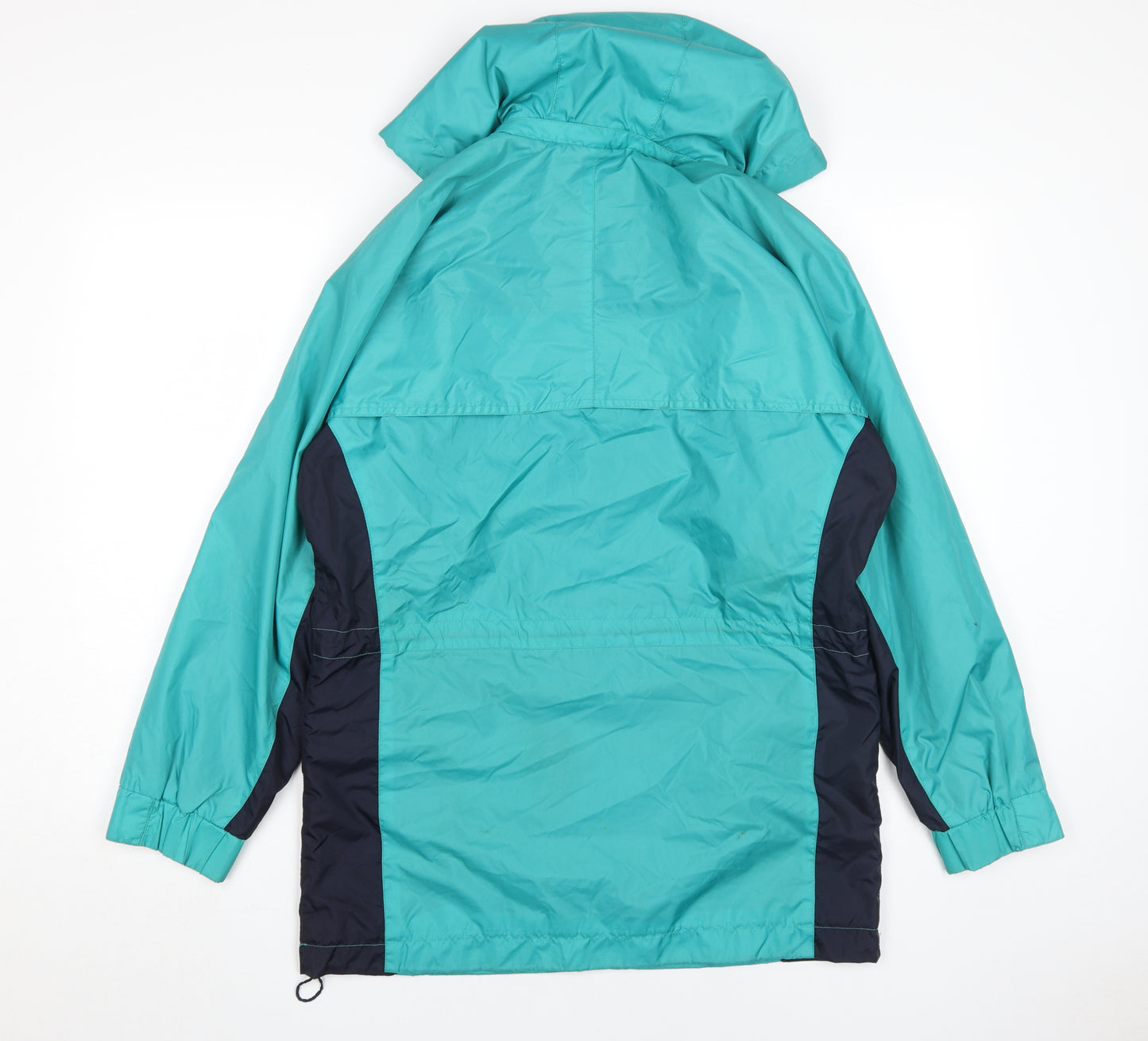 David Barry Men's Green Waterproof Hooded Jacket M