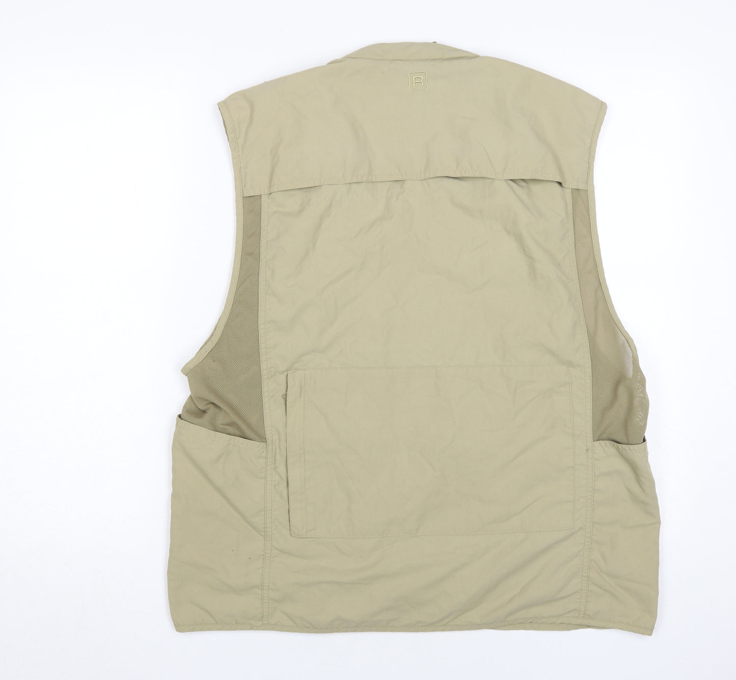 Rohan Unisex Beige Jungle Vest L Moisture Wicking Travel