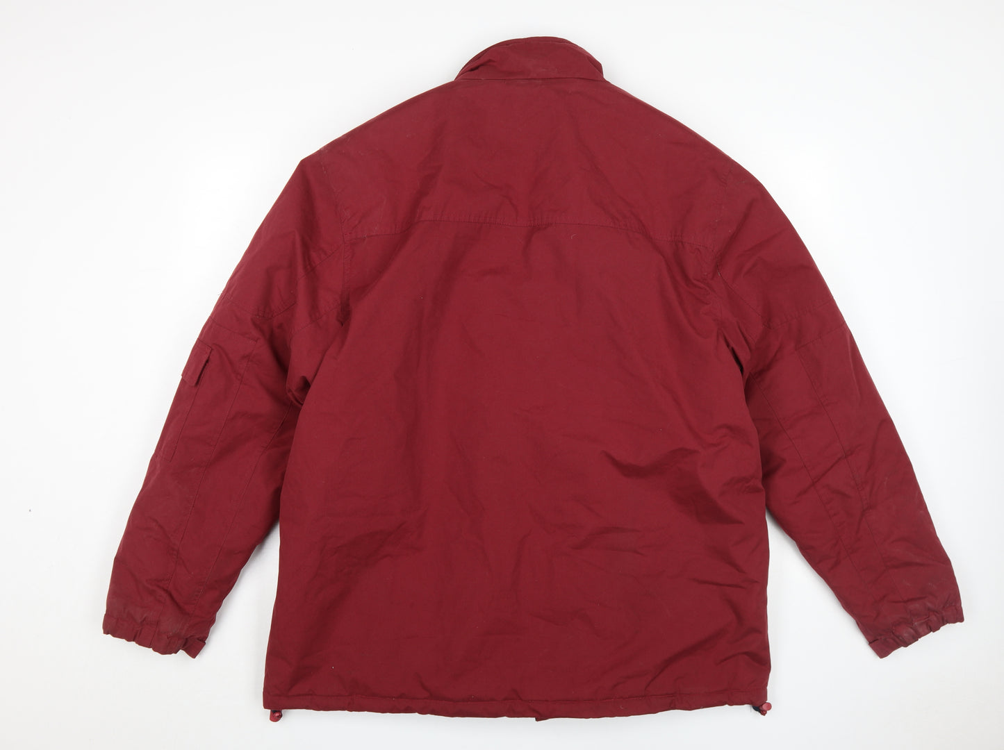 Clifford James Men's Red XL Parka Jacket