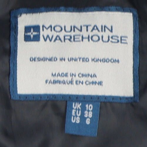Mountain Warehouse Women's Grey Size 10 Puffer Waistcoat