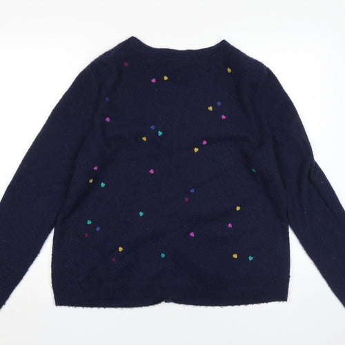 White Stuff Women's Blue Cardigan UK 18 Long Sleeve