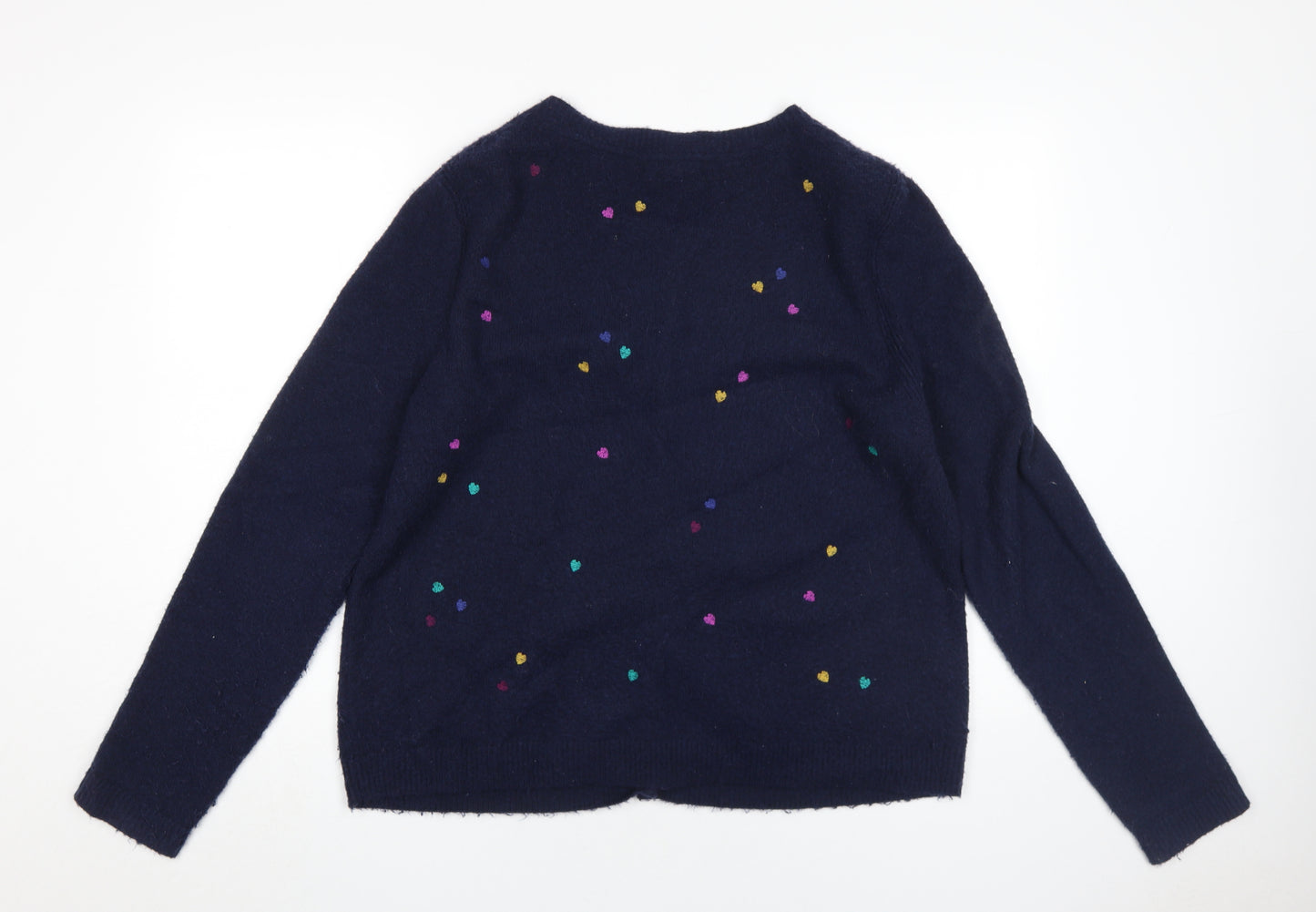 White Stuff Women's Blue Cardigan UK 18 Long Sleeve