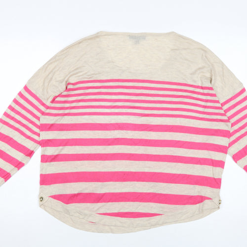 Warehouse Women’s Striped Pullover Jumper Size 16