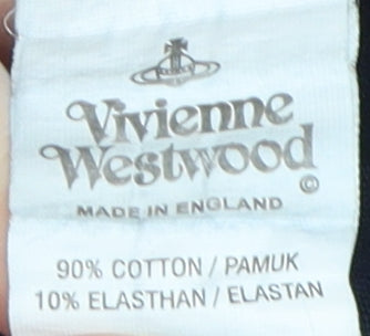 Vivienne Westwood Men's Blue Logo T-Shirt L