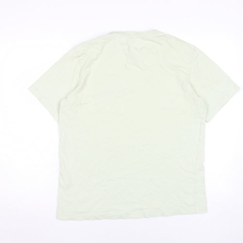 Zara Men’s Green Snoopy Peanuts T-Shirt M