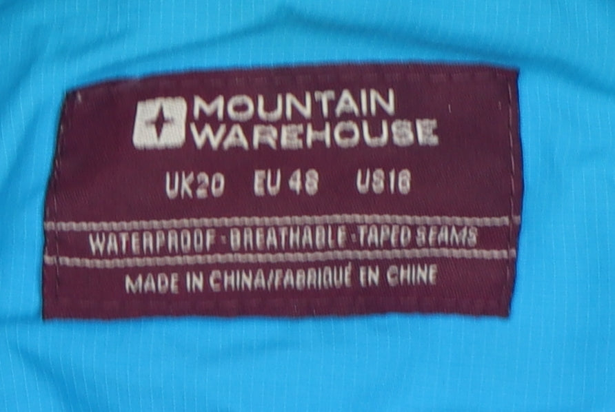 Mountain Warehouse Women's Blue 3-in-1 Jacket Size 20