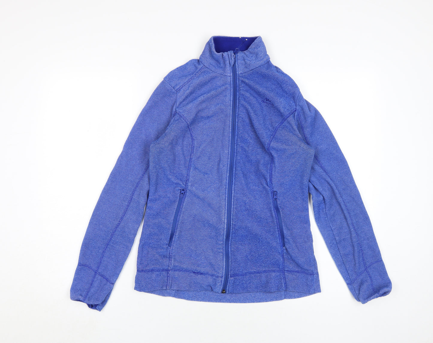 Decathlon Women's Blue Full Zip Sweatshirt S