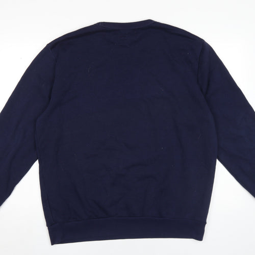 GAP Men's Blue Pullover Sweatshirt - L
