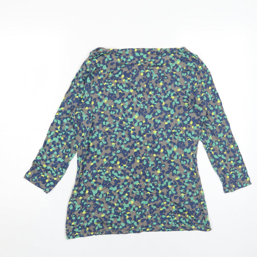 Boden Women's Multicoloured Jersey T-Shirt UK 12