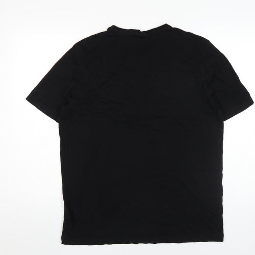 Hugo Boss Men's Black XL Regular Fit T-Shirt