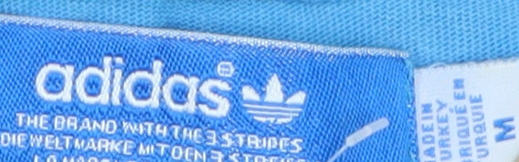 Adidas Men’s Blue Graphic Logo T-Shirt Medium