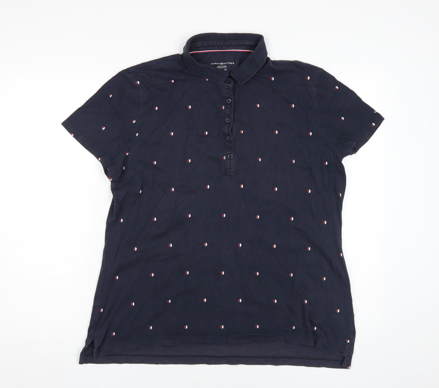 Tommy Hilfiger Men's Blue XL Polo Shirt