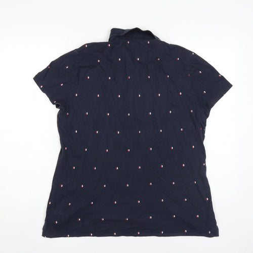 Tommy Hilfiger Men's Blue XL Polo Shirt