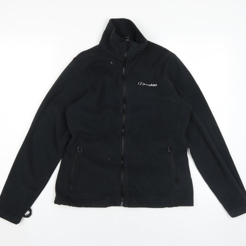 Berghaus Women's Black Fleece Jacket Size 10 Casual