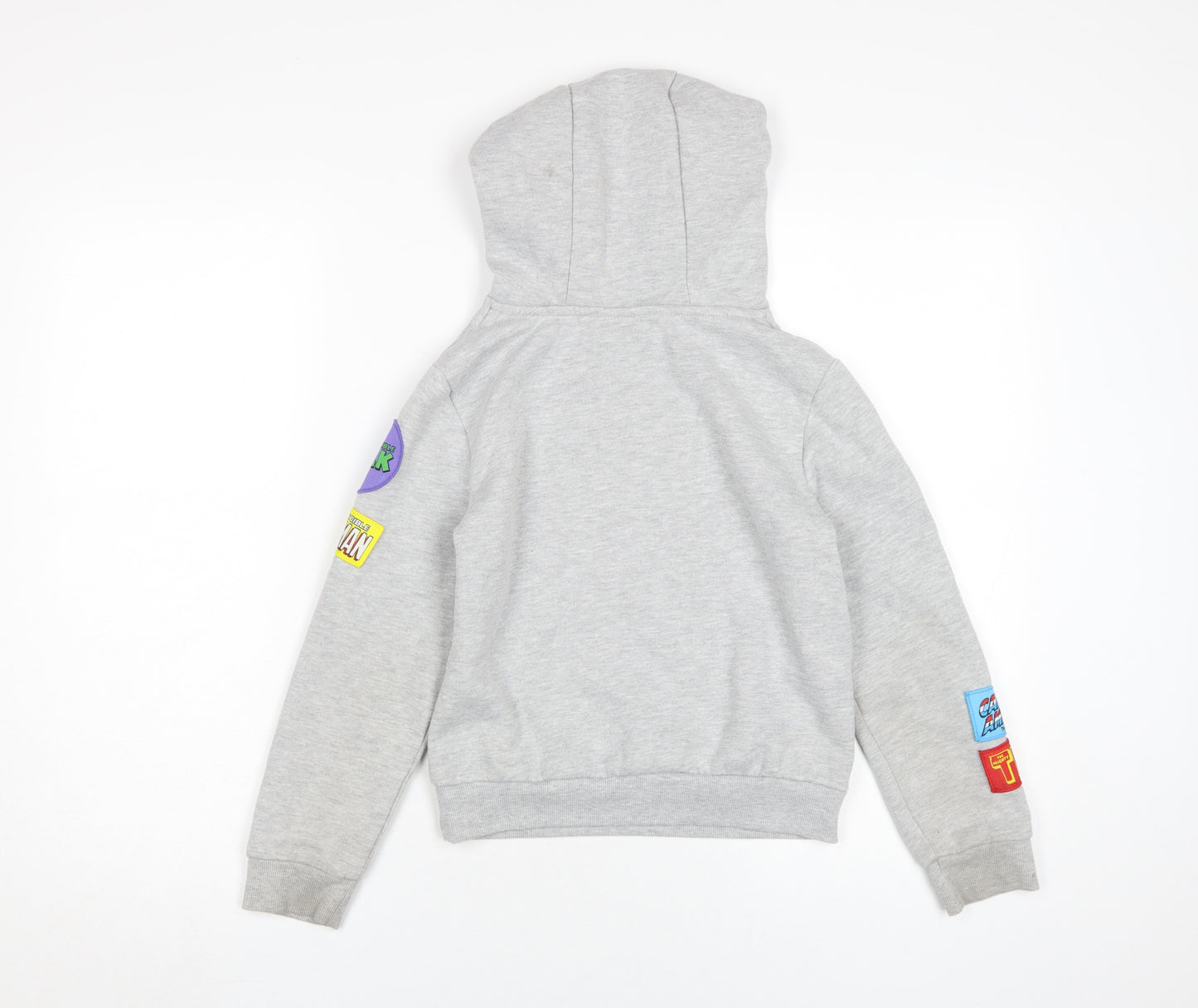 Marvel Boys Grey Pullover Hoodie 9-10 Years