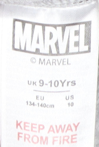 Marvel Boys Grey Pullover Hoodie 9-10 Years