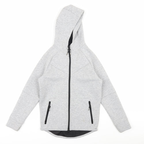 Urban NXT Boys Grey Hooded Track Jacket - 10 Years