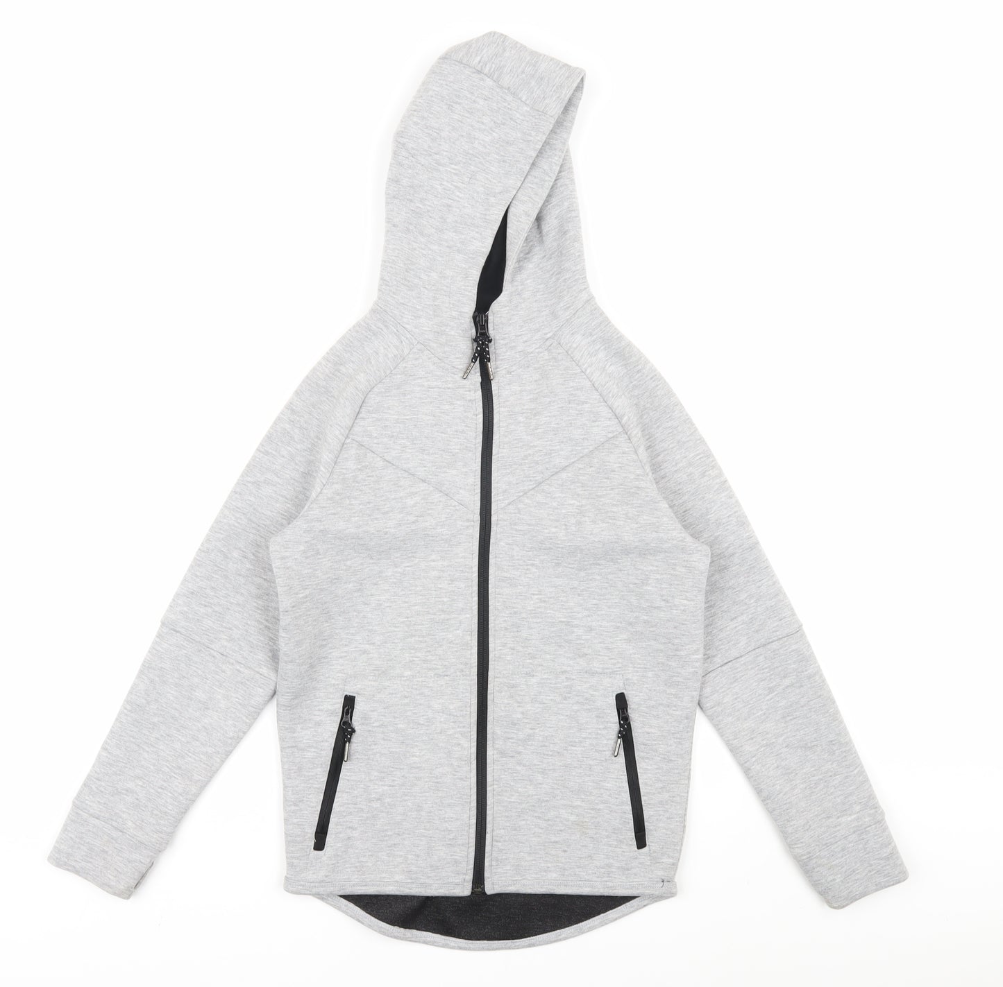 Urban NXT Boys Grey Hooded Track Jacket - 10 Years