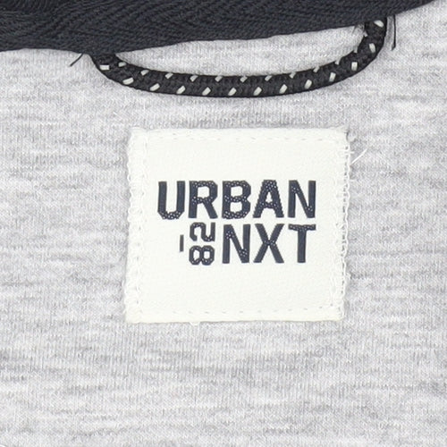 Urban NXT Boys Grey Hooded Track Jacket - 10 Years