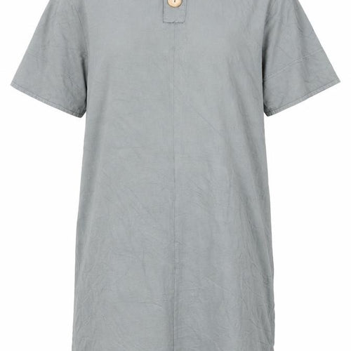 Zara Women’s Green Cotton Shirt Dress, S, Casual