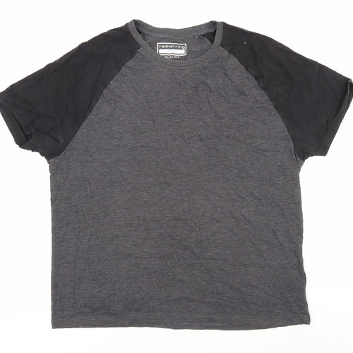 Red Herring Men's Grey Slim Fit Large T-Shirt