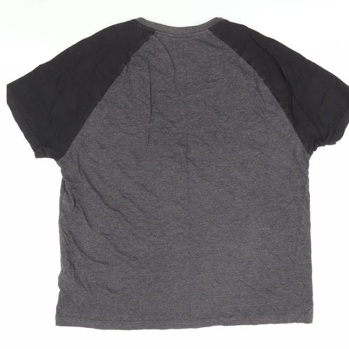 Red Herring Men's Grey Slim Fit Large T-Shirt