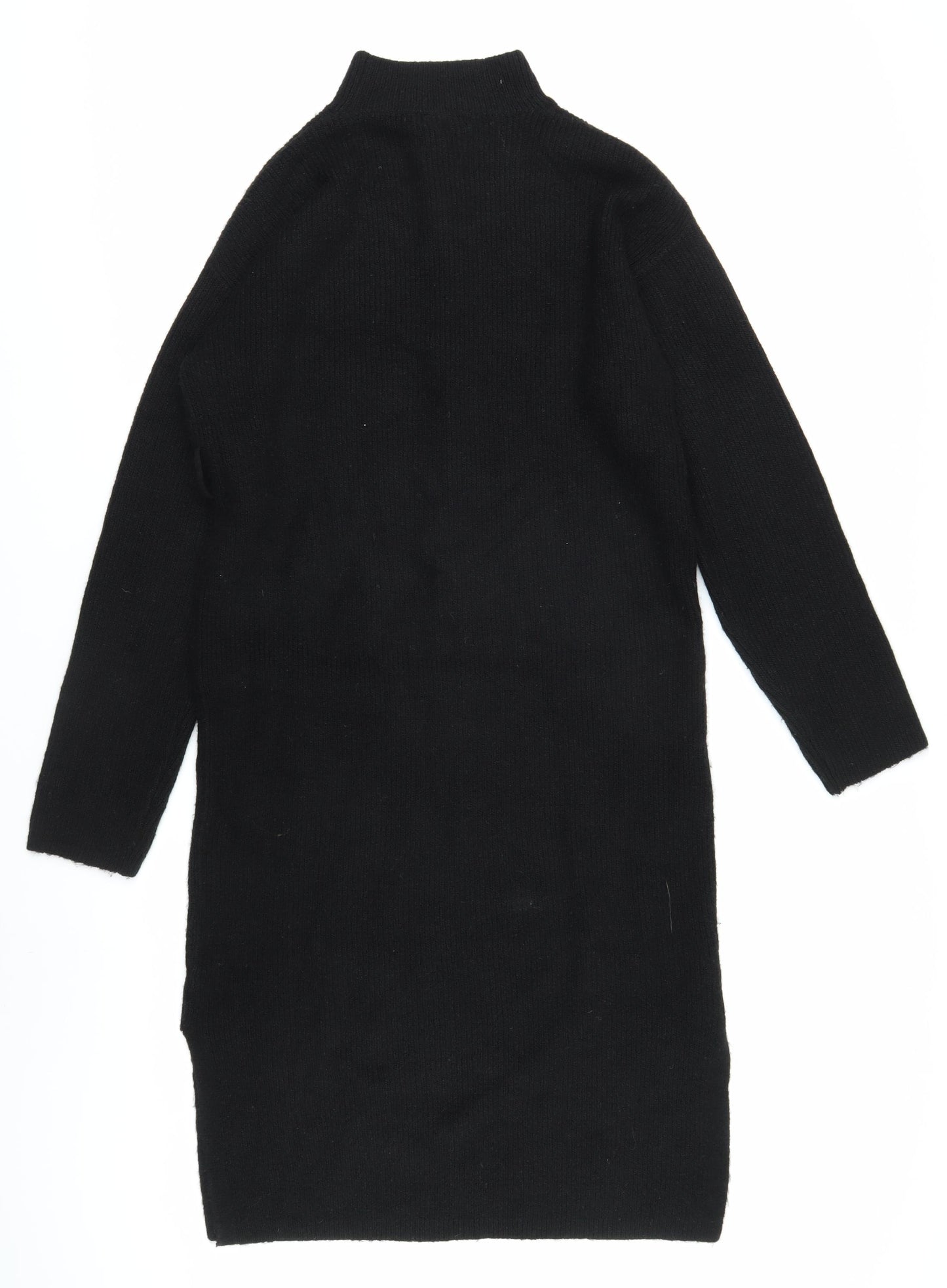 New Look Women's Black Shift Knit Dress M