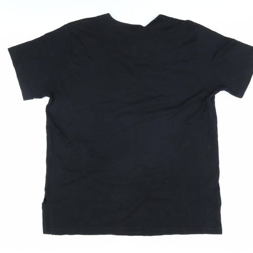 EXTRA Women's Black Embroidered T-Shirt Size 20
