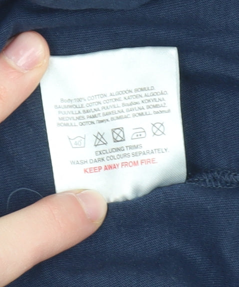 Smith & Jones Men's Blue XL Beach Graphic T-Shirt