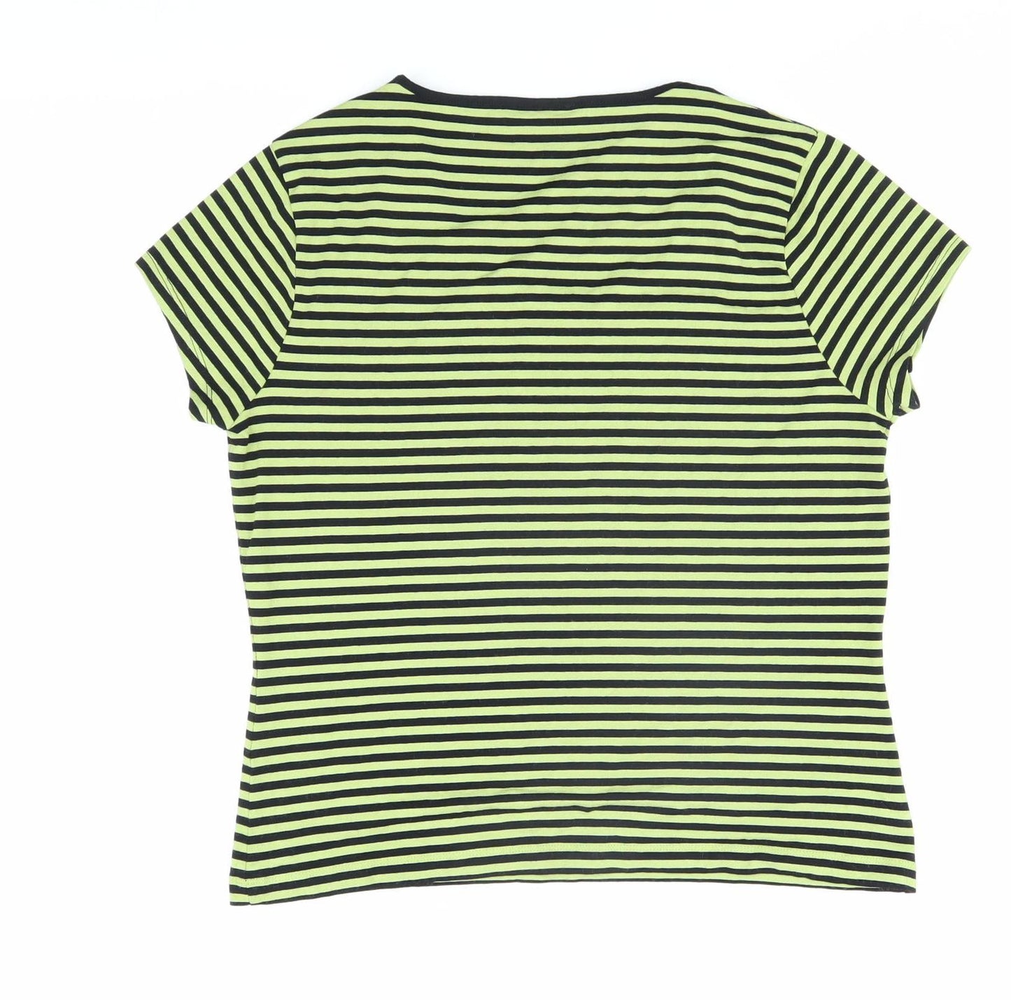 Précis Women's Multicoloured Striped T-Shirt M
