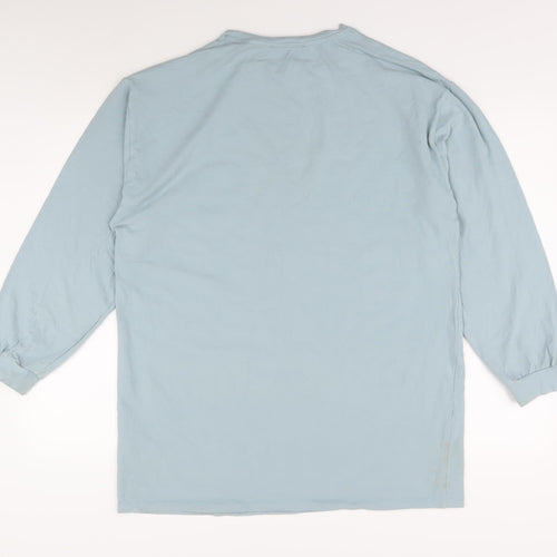 Miss Selfridge Women's Blue Long Sleeve Jersey Top