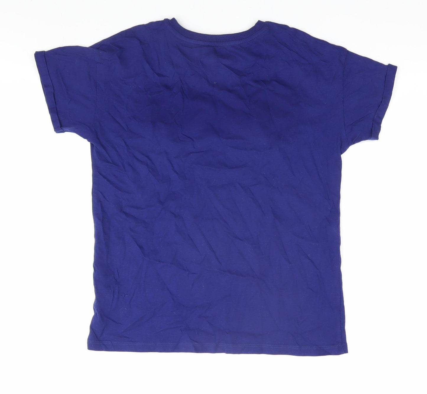 Marks and Spencer Girls Blue Graphic T-Shirt 12-13 Years