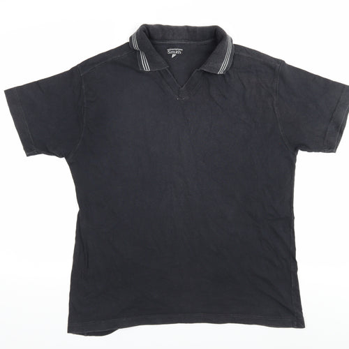 Whispering Smith Unisex Black M Polo Shirt