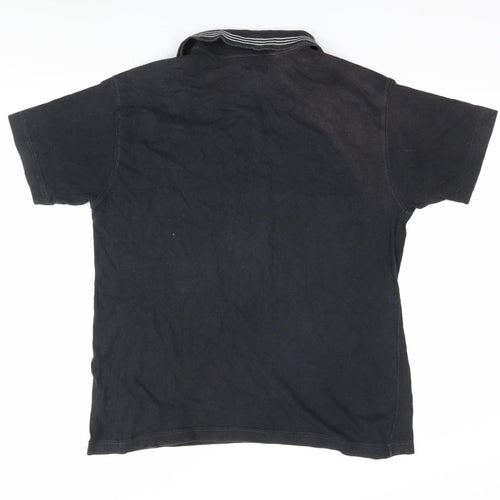 Whispering Smith Unisex Black M Polo Shirt