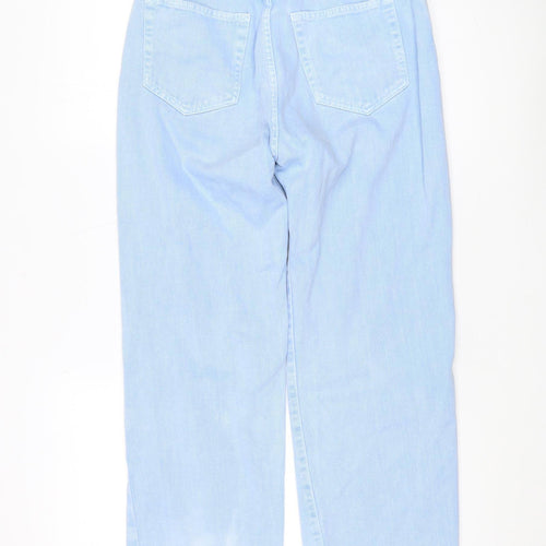 Pull&Bear Women’s Blue Straight Jeans, Size 8