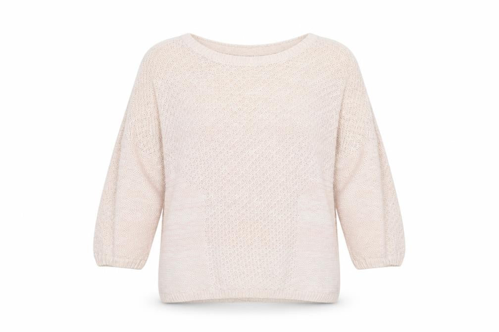 Front view of Topshop Women's Pink jumper, size 6